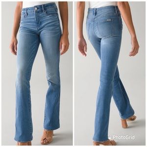 White House Black Market Everyday Soft Skinny Flare Jeans Size 2